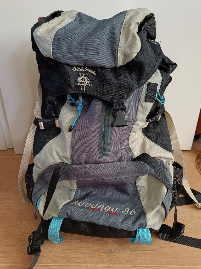 Rugzak Kavanga Wildebeast 35 liter, Sport en Fitness, Bergsport en Wandelen, Ophalen of Verzenden, Zo goed als nieuw, Rugzak