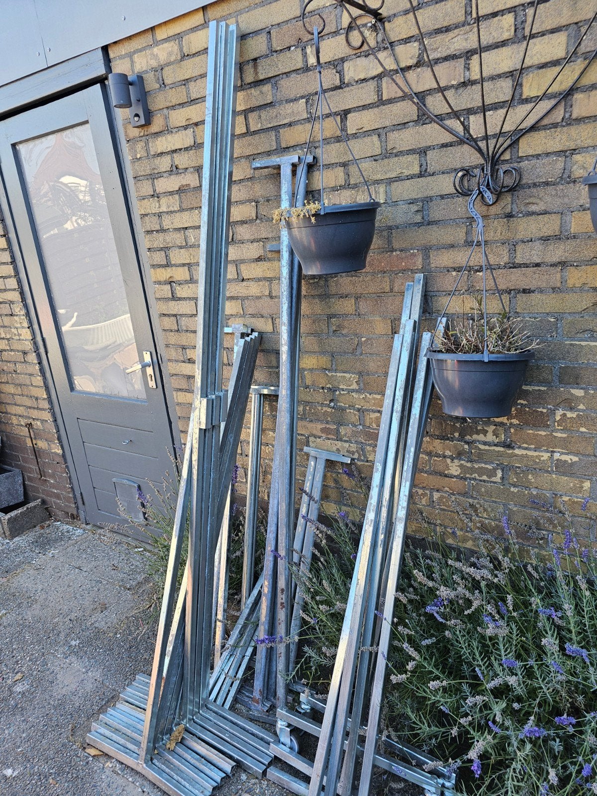 kleding rekken, Ophalen, Gebruikt