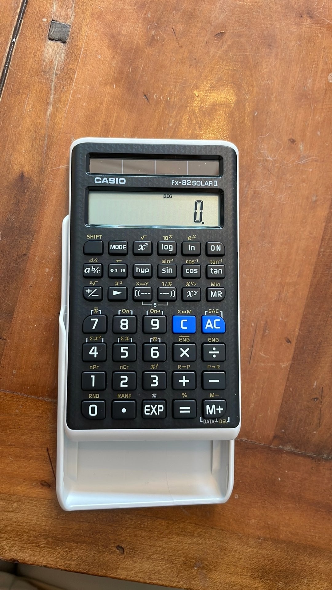 Casio rekenmachine fx-82 solar II, Ophalen of Verzenden, Zo goed als nieuw