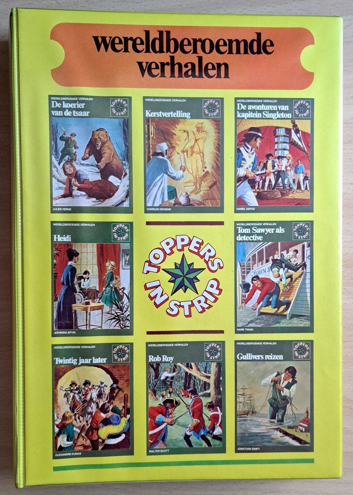 Wereldberoemde Verhalen Toppers In Strip - Reeks 3 compleet, Boeken, Complete serie of reeks, Ophalen of Verzenden, Gelezen, Diverse tekenaars en schrijvers