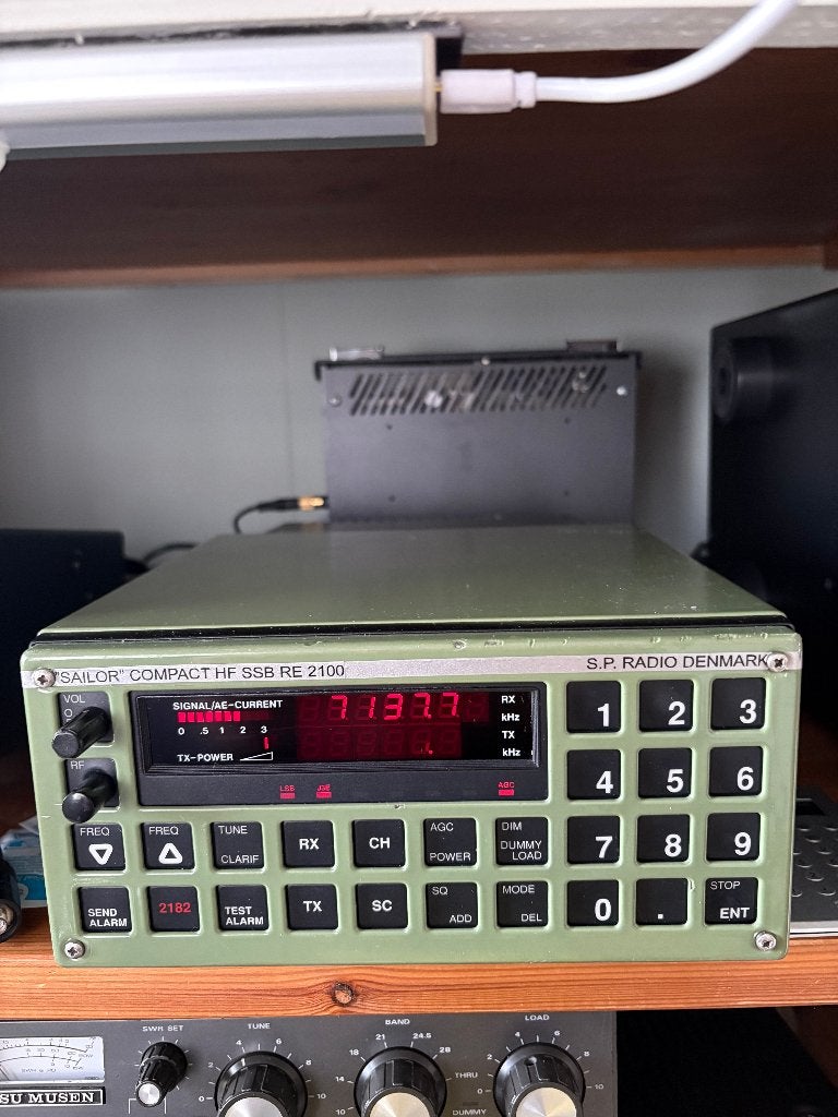 Sailor Compact HF SSB Type RE 2100, Telecommunicatie, Ophalen of Verzenden, Gebruikt, Ontvanger