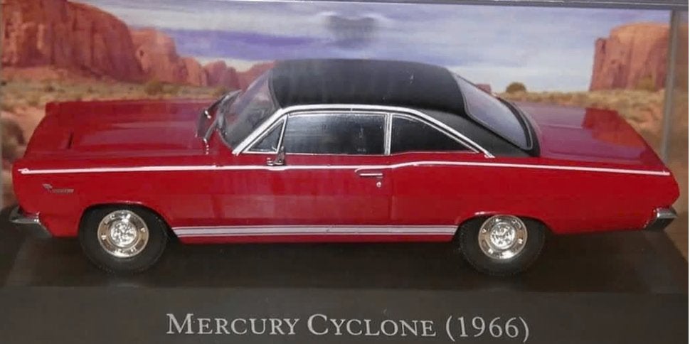 Mercury Comet Cyclone '66 schaal 1/43 IXO American cars # 32, Verzenden, Nieuw, Auto, Overige merken