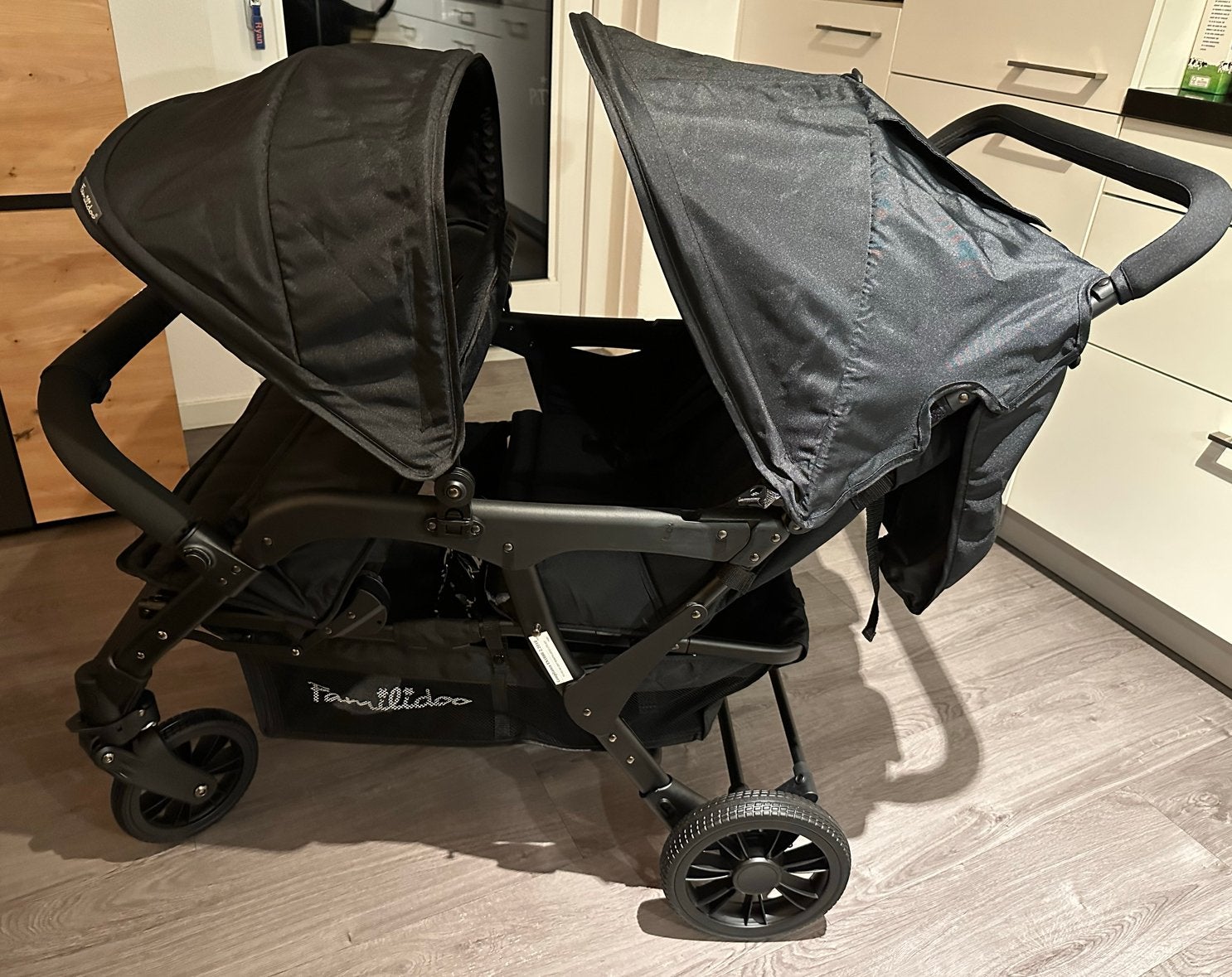 Duowagen familidoo - Ideaal voor baby’s en kinderen, Overige merken, Duowagen, Ophalen of Verzenden, Zo goed als nieuw