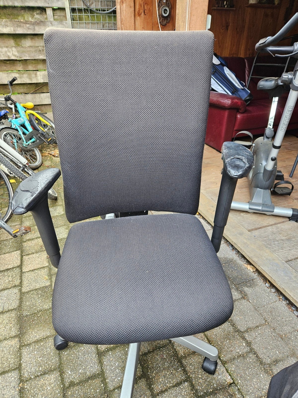 Comforto bureaustoel, Ophalen, Zwart