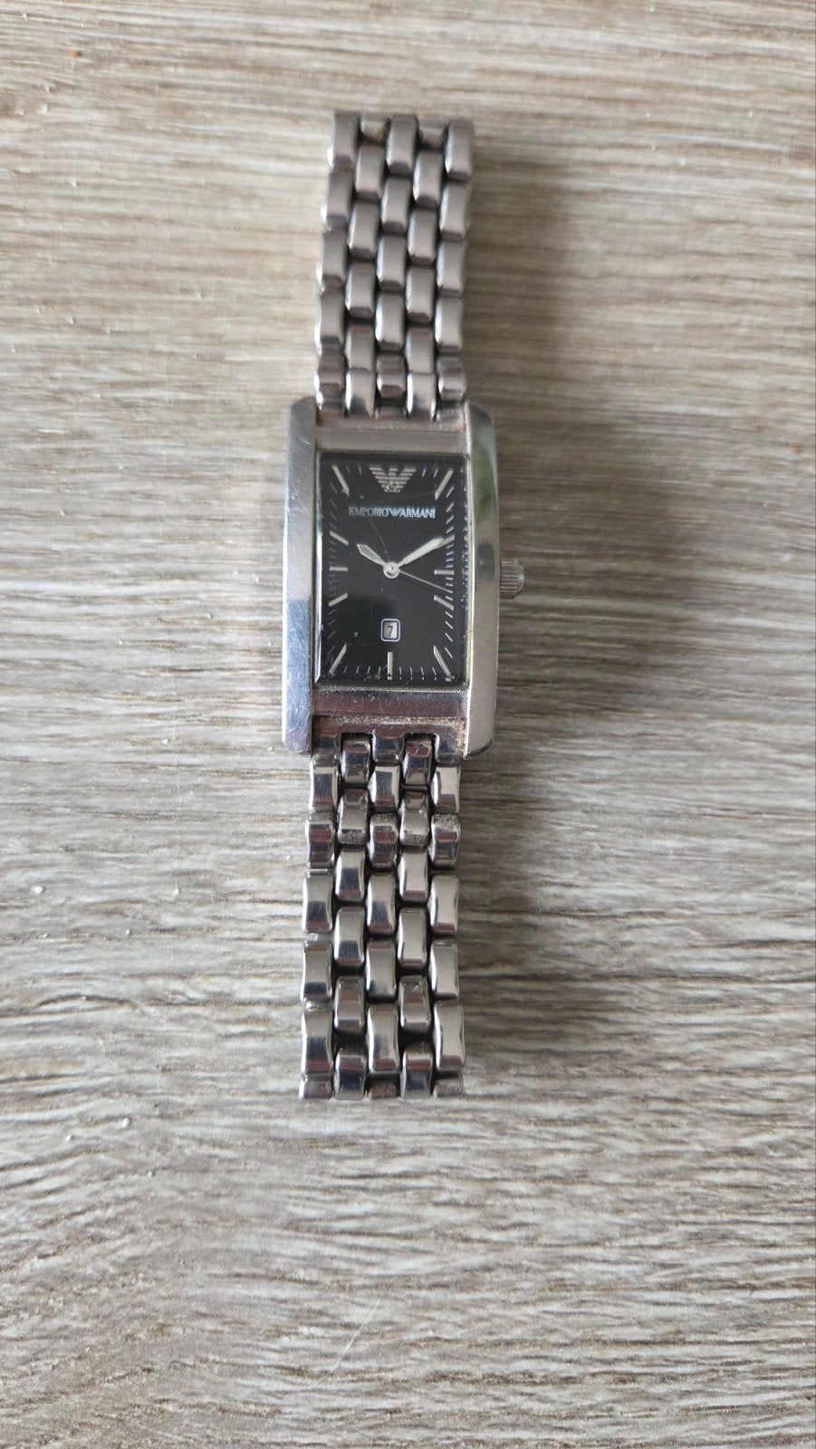 Emporio Armani horloge - Stijlvol en tijdloos, Overige merken, Staal, Gebruikt, Staal