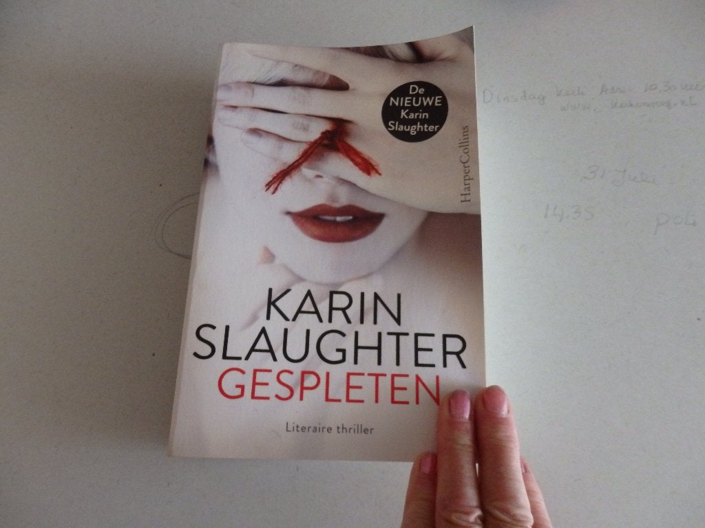 Gespleten, Karin Slaughter, Boeken, Ophalen of Verzenden, Zo goed als nieuw, Nederland