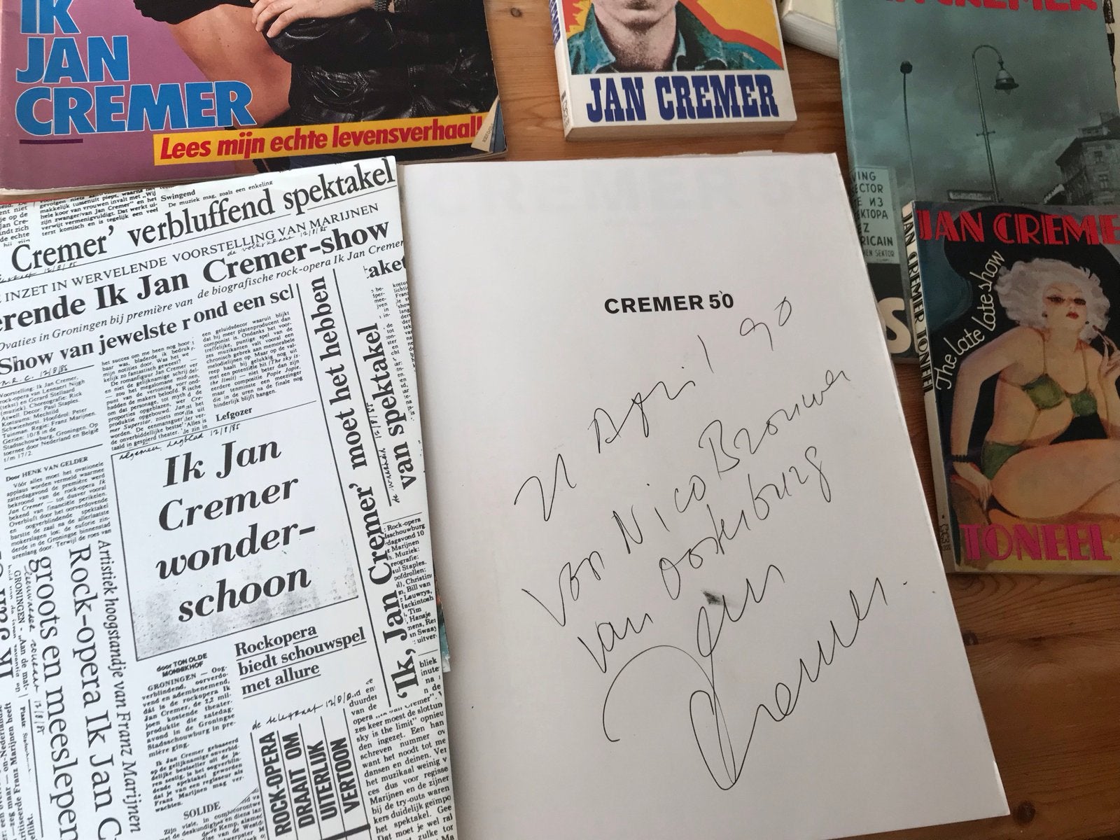 Jan Cremer Collectie: Boeken, Tijdschriften & Meer, Ophalen of Verzenden, Gelezen, Nederland