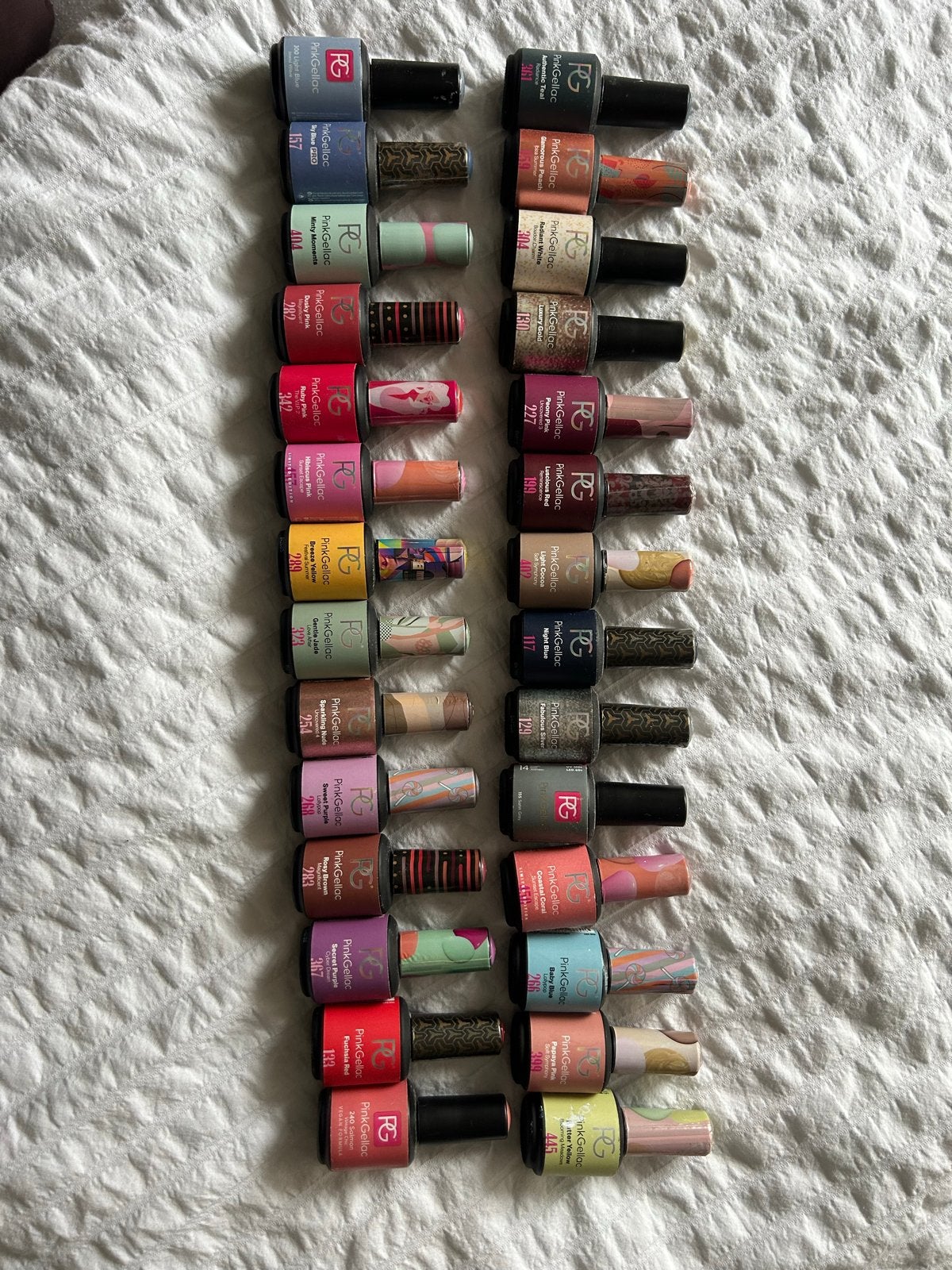 PinkGellac nagellak collectie - nieuw en gebruikt, Sieraden, Tassen en Uiterlijk, Gebruikt, Overige kleuren, Verzenden, Handen en Nagels