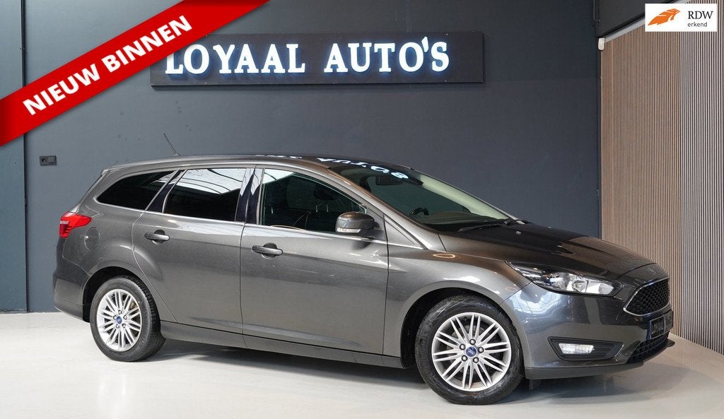 Ford Focus Wagon 1.0 Titanium | NAVI | AIRCO | TREKHAAK | PD, Gebruikt, Euro 6, Handgeschakeld, 1216 kg