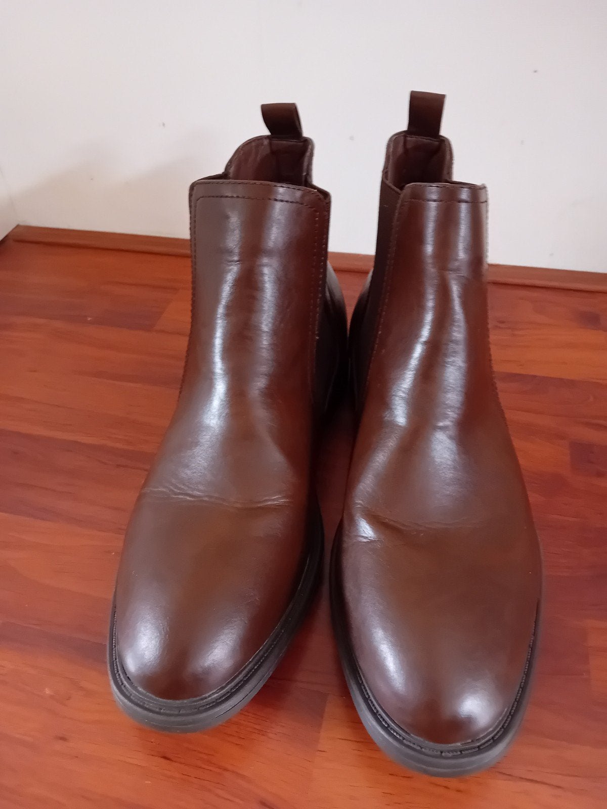 Heren schoenen  half hoog, Ophalen of Verzenden, Zo goed als nieuw, Bruin