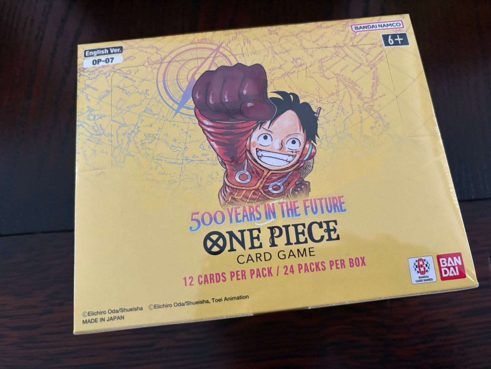 One Piece 500 Years In The Future Booster Box, Hobby en Vrije tijd, Verzamelkaartspellen | Overige, Ophalen, Nieuw, Boosterbox
