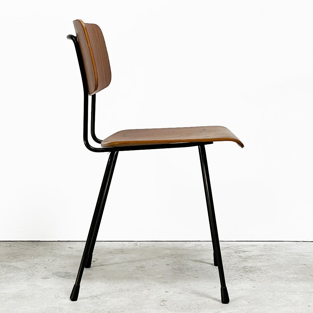 Vintage Gispen1262 stoelen, info/prijs/aantal > beschrijving, Ophalen, Gebruikt, Rijksstraatweg 188b 1115AV Duivendrecht, Zwart