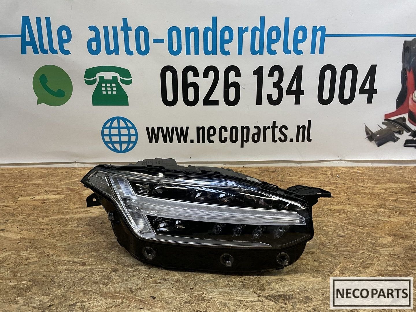 VOLVO XC90 VOL LED KOPLAMP RECHTS 32228689 ORIGINEEL, Auto-onderdelen, Verlichting, Gebruikt, -, -, Ophalen of Verzenden