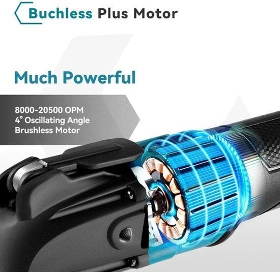 Oscillerende Multitool - Borstelloze - Multifunctionele Tool, Corvance B.V., Verzenden, Nieuw, Corvancebol@gmail.com
