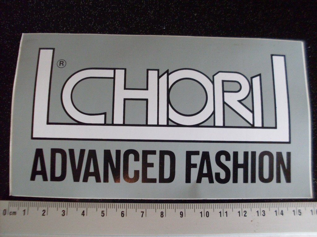 sticker chiori logo advanced fashion, Verzenden, Zo goed als nieuw, Merk