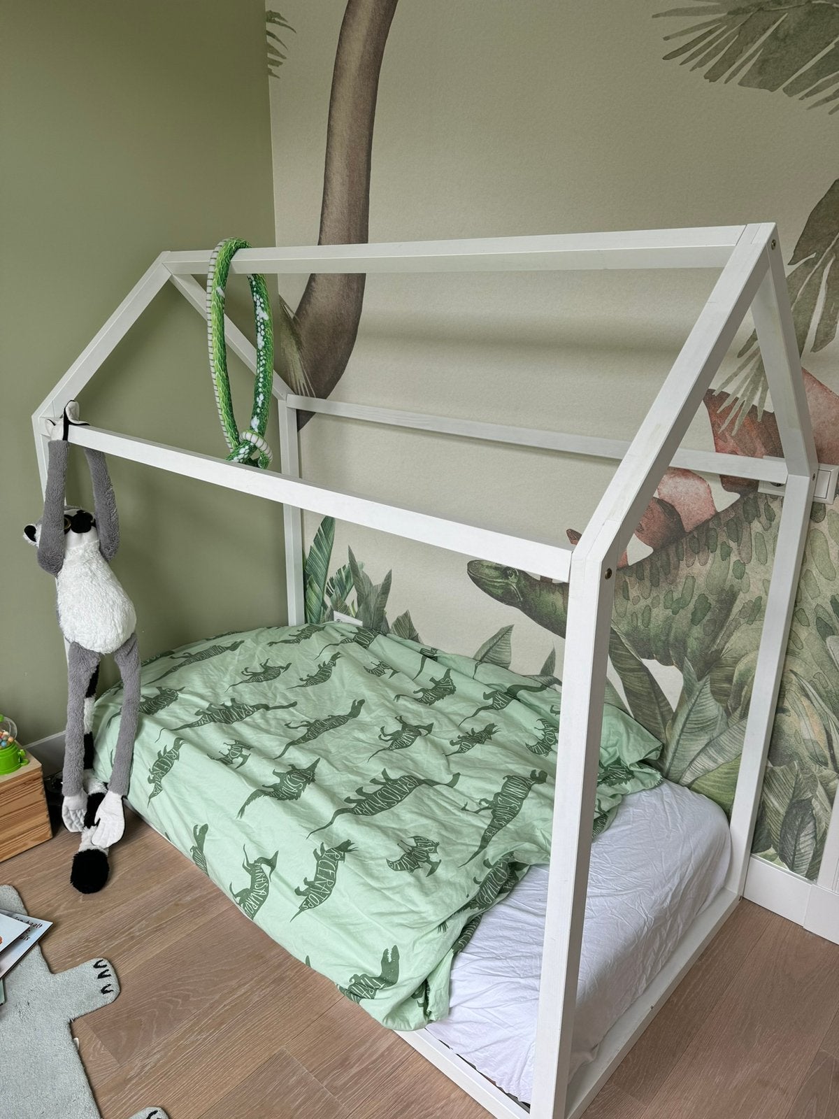 Kinderbed, Ophalen, Gebruikt, 70 tot 85 cm, Lattenbodem