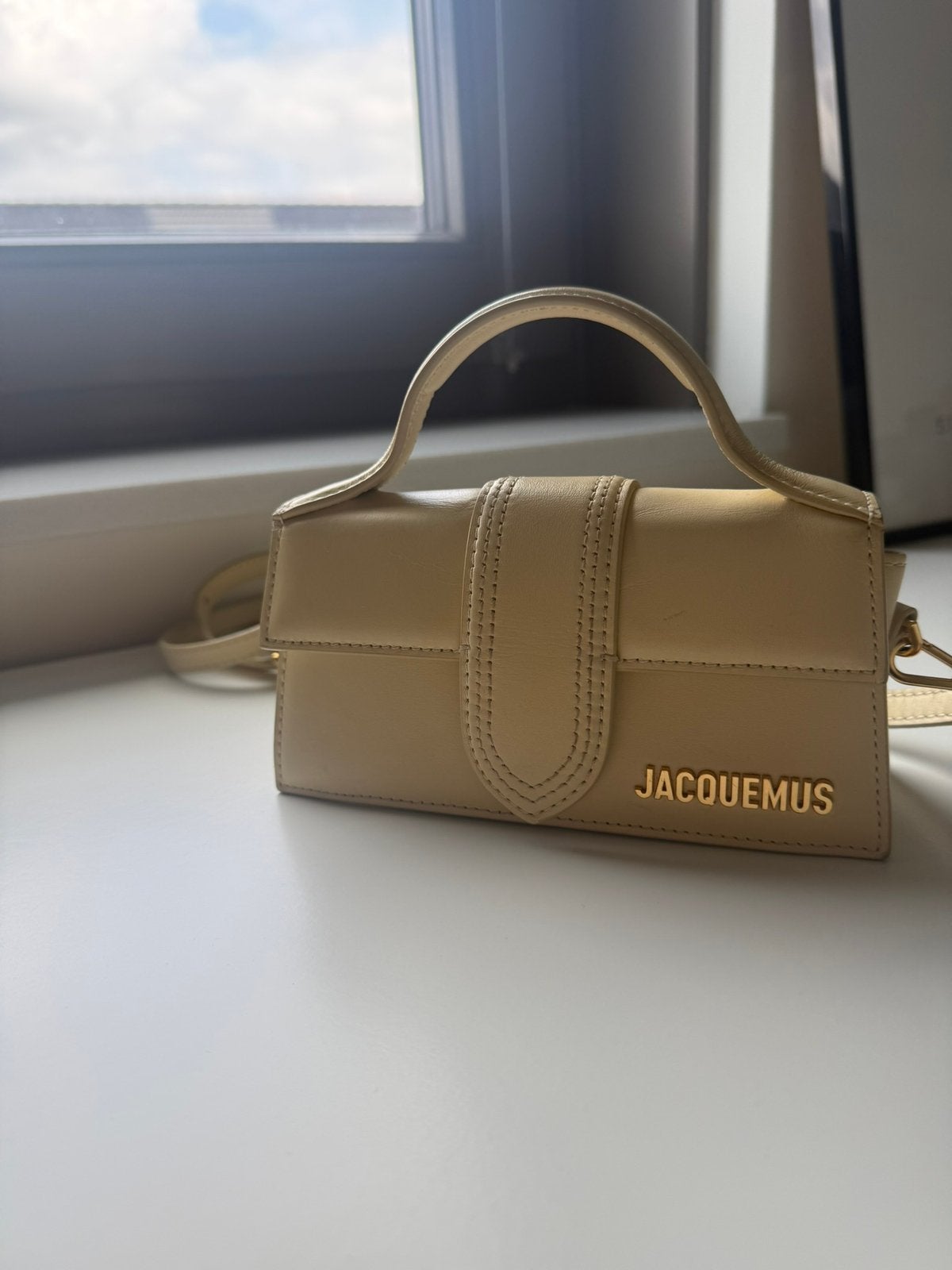 Jacquemus le bambino, Ophalen, Zo goed als nieuw, Zwart, Handtas