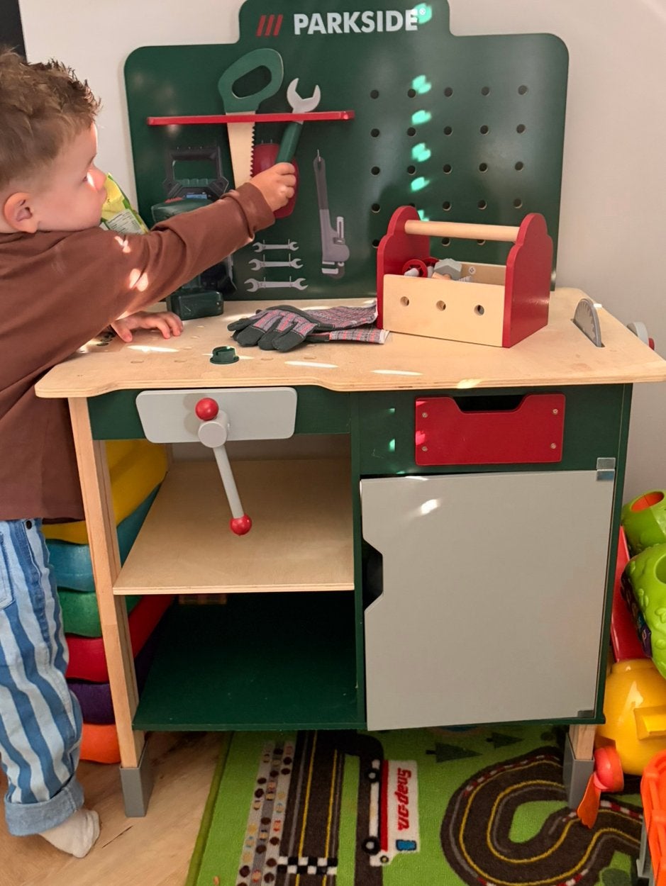 Parkside kinder werkbank