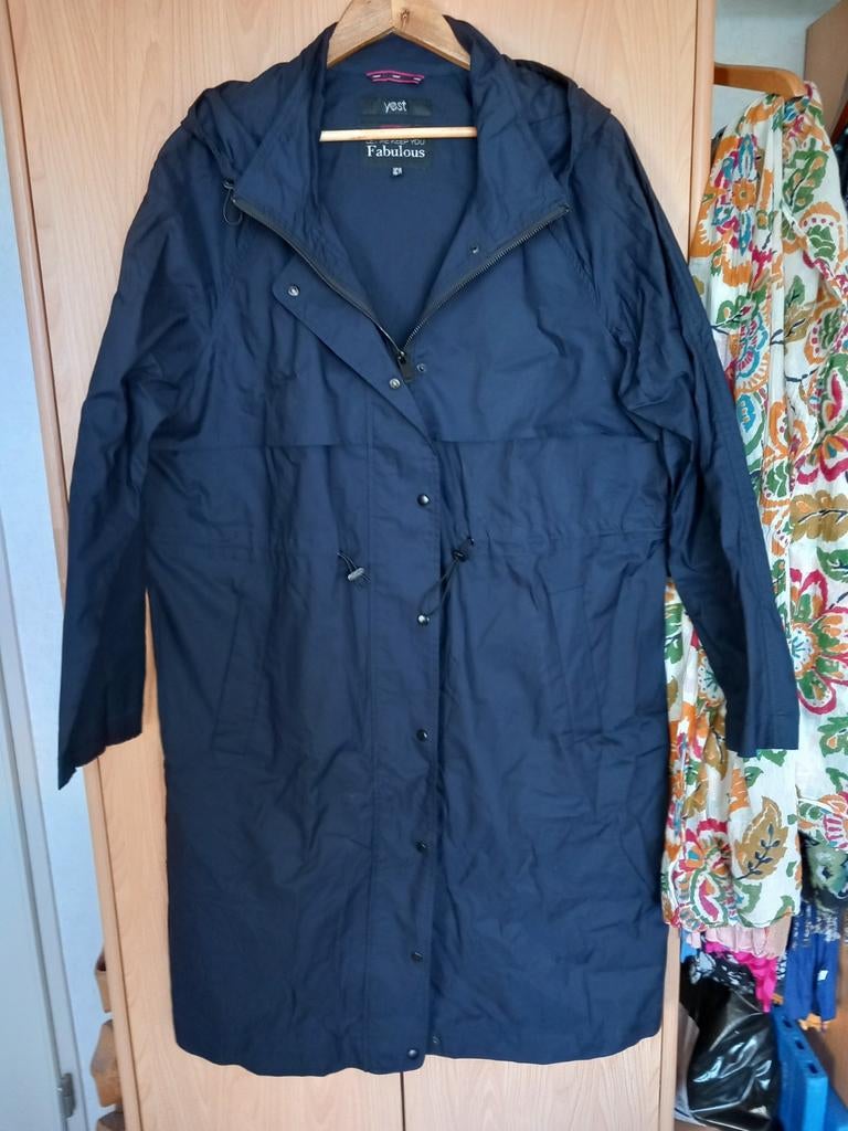 Yest jas maat 46 donkerblauw, Maat 46/48 (XL) of groter, Zo goed als nieuw, Yest, Verzenden