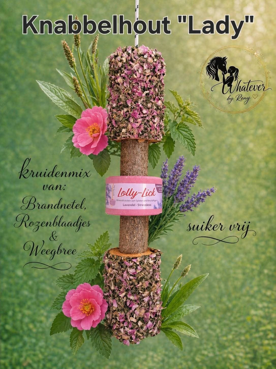 Whatever by reny Knabbelhout voor paarden, Ophalen of Verzenden, Nieuw