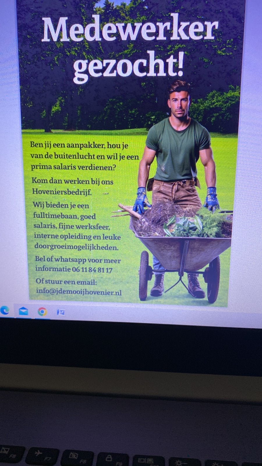 Medewerker gezocht, Vacatures