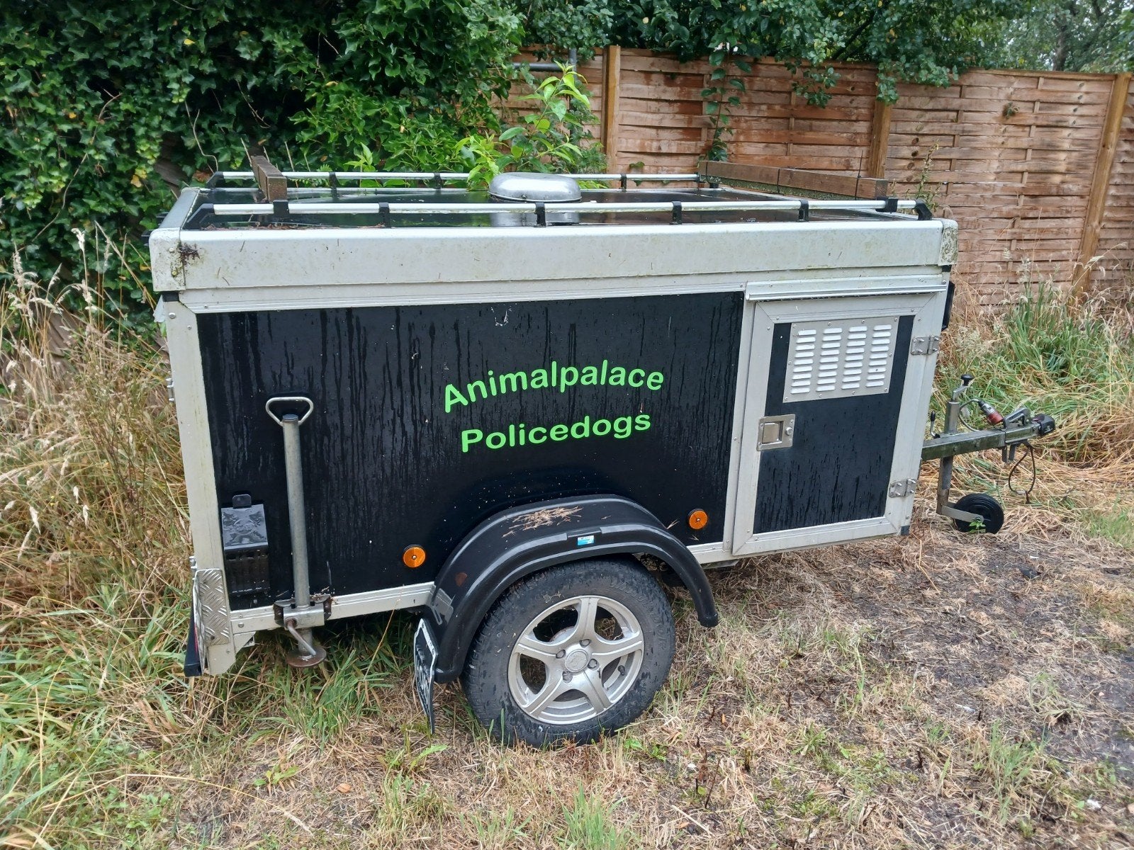 WT-METALL 4 vaks honden aanhanger, Ophalen of Verzenden, Gebruikt
