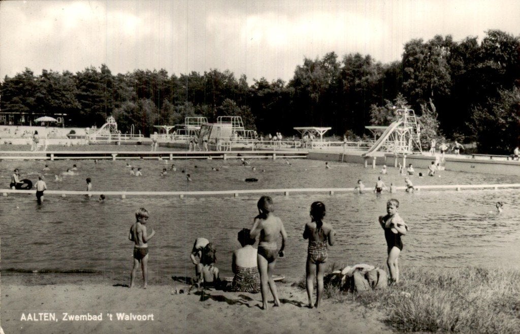 AALTEN - Zwembad - t Walvoort, Ophalen of Verzenden, 1960 tot 1980, Gelopen, Gelderland