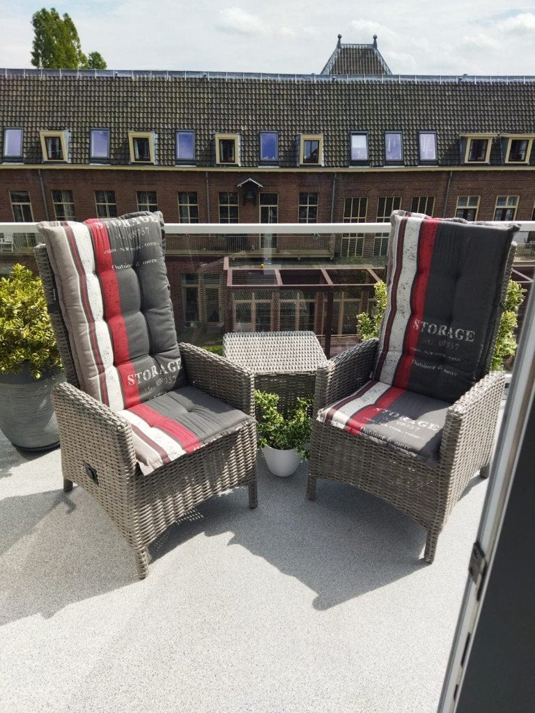 tuinstoelen, Ophalen, Gebruikt, Kunststof, Verstelbaar