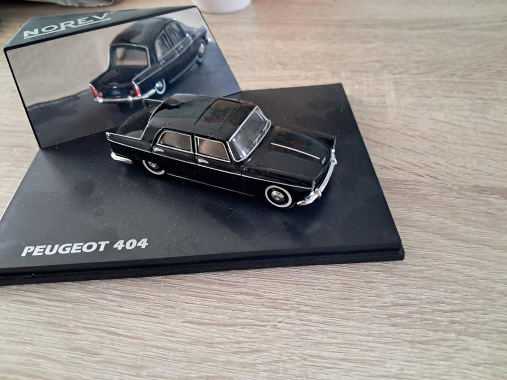 Peugeot 404, Ophalen of Verzenden, Auto, Norev