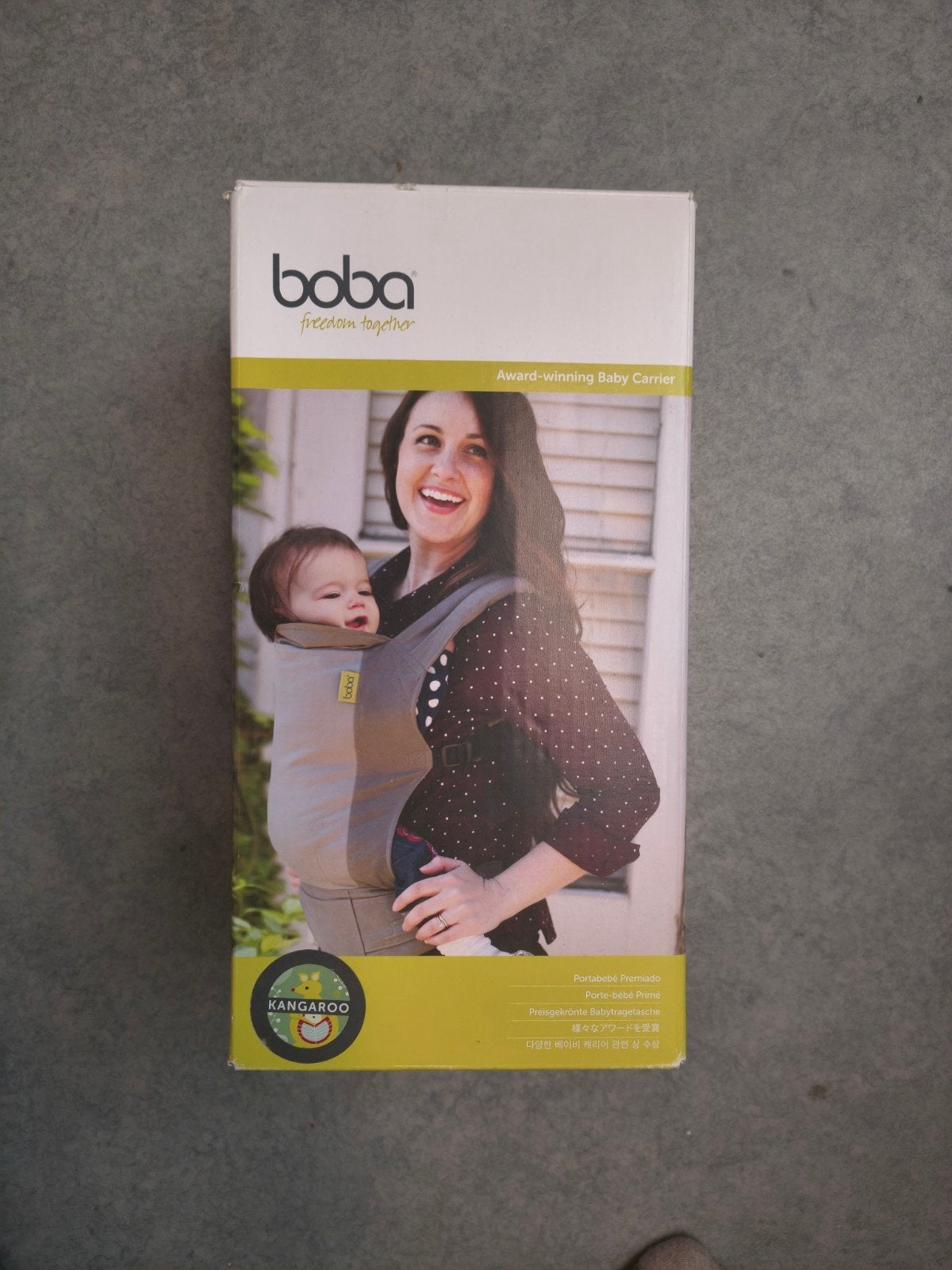 Boba Draagzak, Kinderen en Baby's, Buik of Rug, Zo goed als nieuw, Draagzak, Ophalen