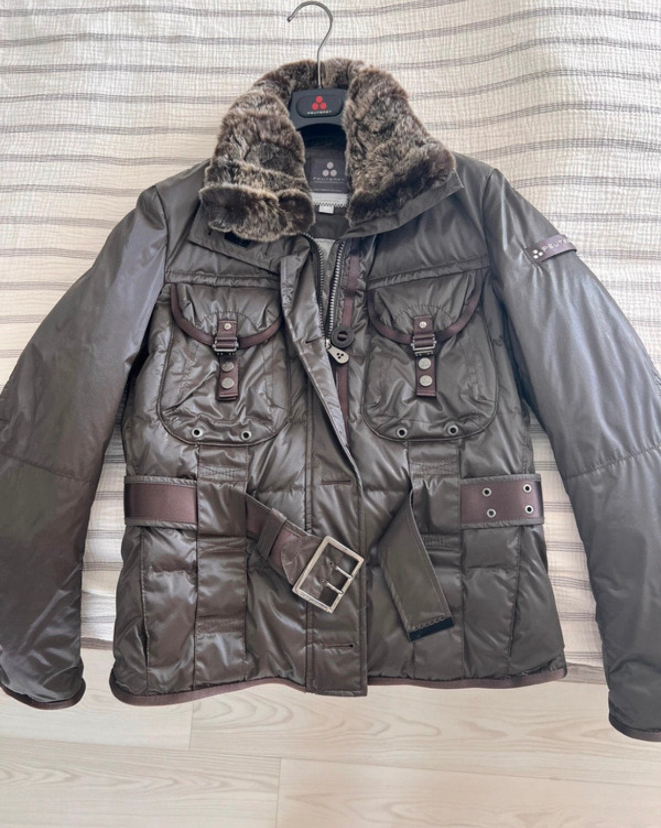 NIEUW Peuterey Seafaring Luxury Dames Winterjas – Maat M, Ophalen of Verzenden, Zo goed als nieuw, Maat 38/40 (M), Bruin