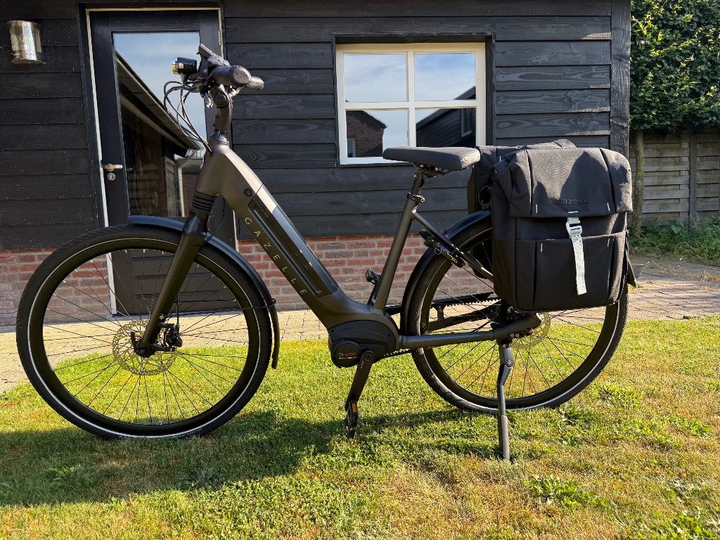Gazelle ULTIMATE C5 Space anthracite S5 (Mat) - 71.7km, 47 tot 51 cm, Ophalen, Zo goed als nieuw, Gazelle
