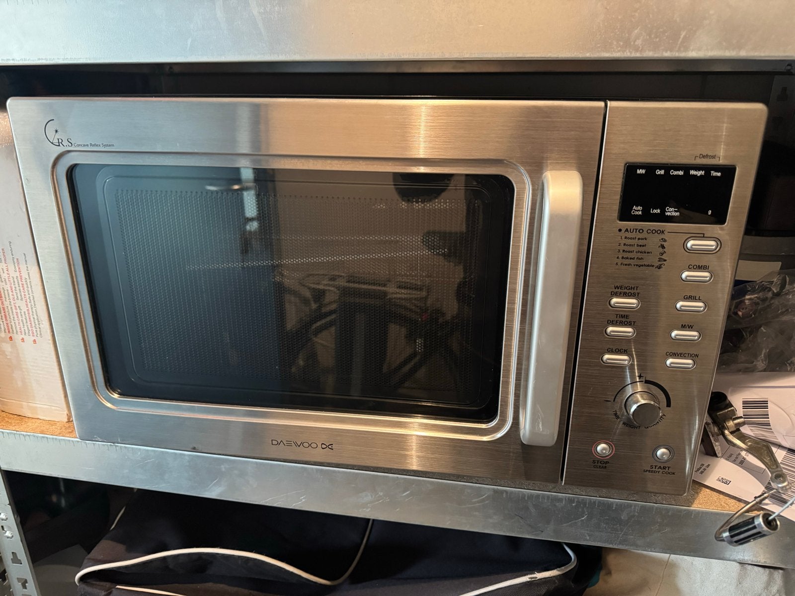 Daewoo Combimagnetron met Grill en Hete Lucht, Witgoed en Apparatuur, Magnetrons, Combimagnetron, Grill, Ophalen of Verzenden