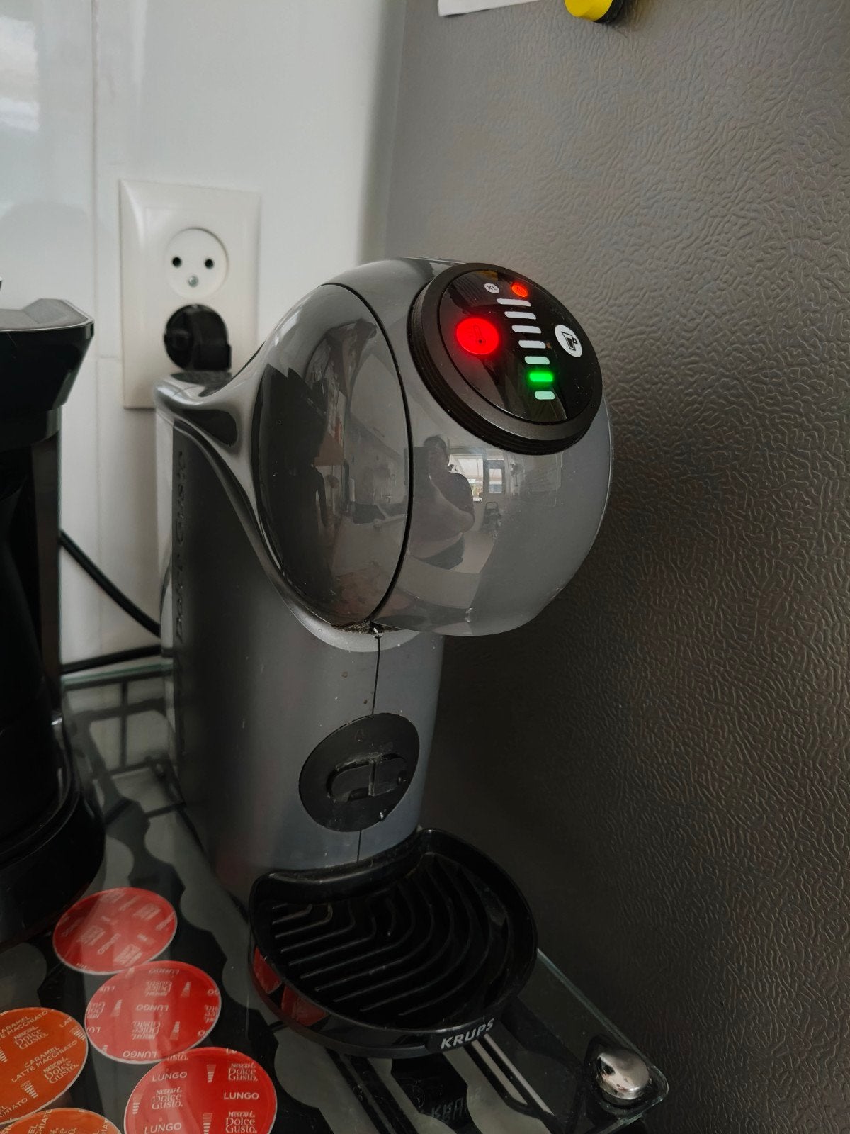 Krups Nescafé Dolce Gusto Genio S, Ophalen of Verzenden, Zo goed als nieuw, Koffiemachine