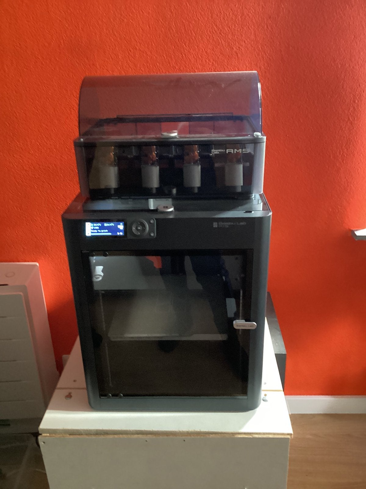 3-d printer Bambulab p1s combo met upgrade AMS, Computers en Software, 3D Printers, Ophalen, Zo goed als nieuw