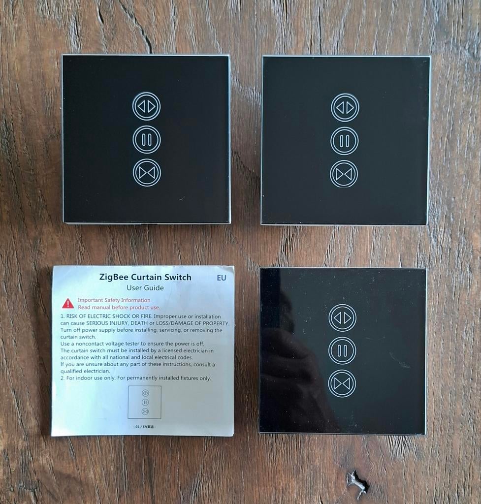 ZigBee Gordijnschakelaar - Smart Home Bediening, Ophalen of Verzenden, Zo goed als nieuw, Schakelaar