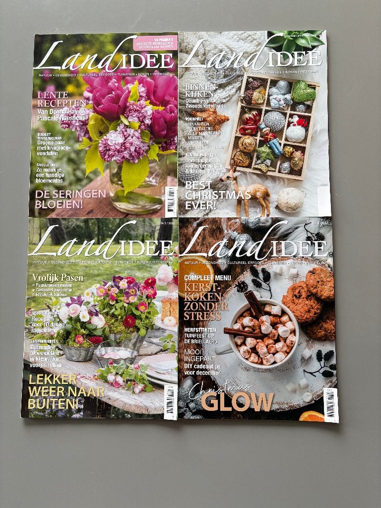 Landidee diverse tijdschriften wonen-tuinidee, Boeken, Ophalen of Verzenden, Zo goed als nieuw, Tuinieren en Tuinplanten