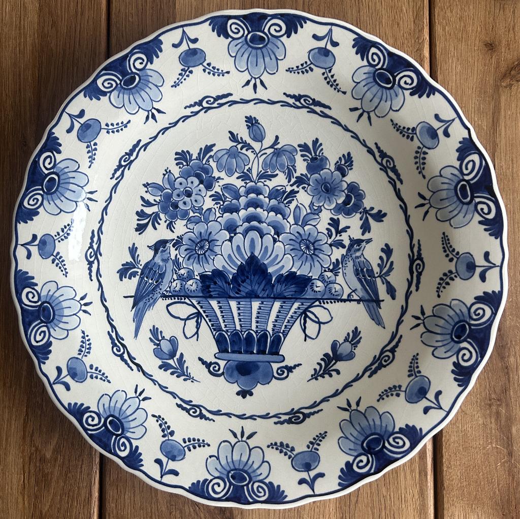 Bord vd Porceleyne Fles uit 1982, Ophalen of Verzenden