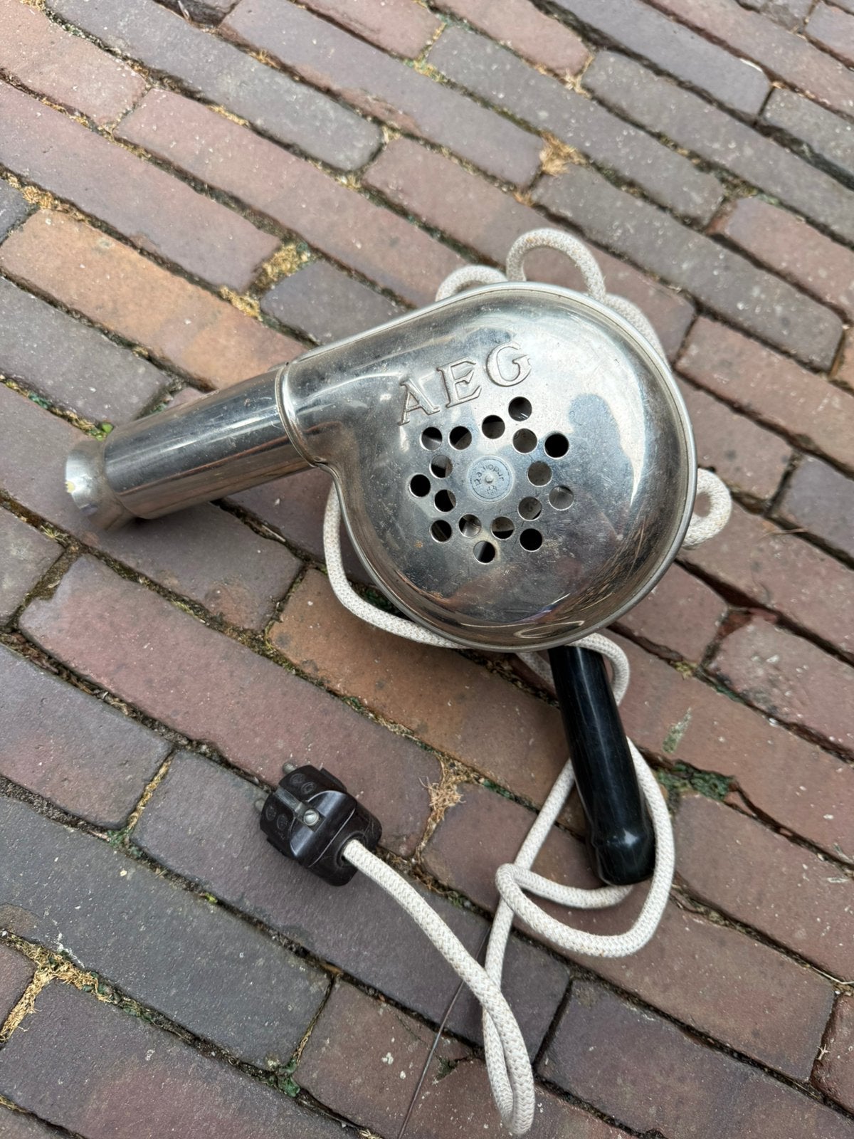 Vintage AEG fohn, Ophalen of Verzenden, Föhn of Haardroger