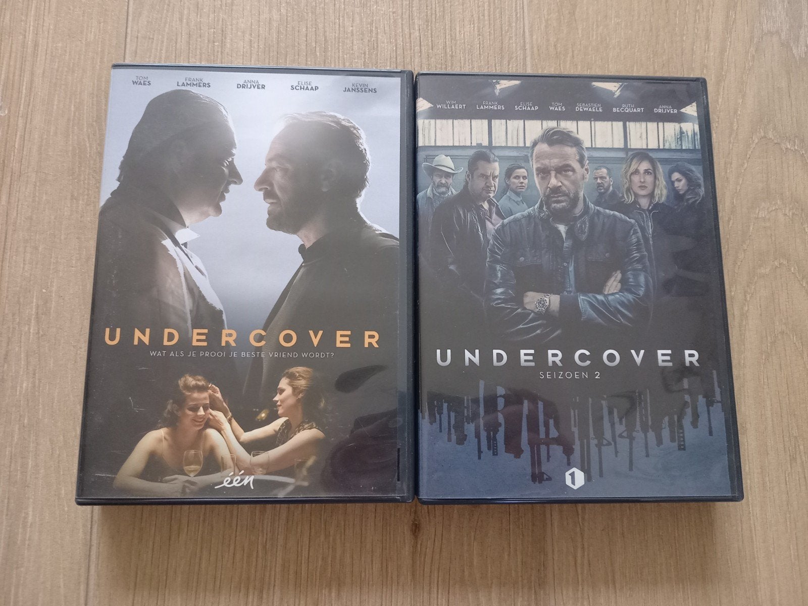 Undercover seizoen 1 & 2, Vanaf 12 jaar, Ophalen of Verzenden, Zo goed als nieuw, Drama