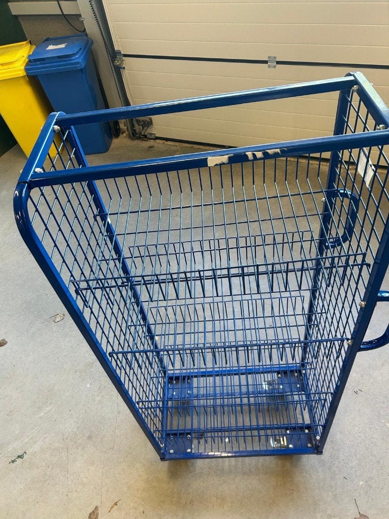 Orderpickkar / Magazijnkar, Ophalen
