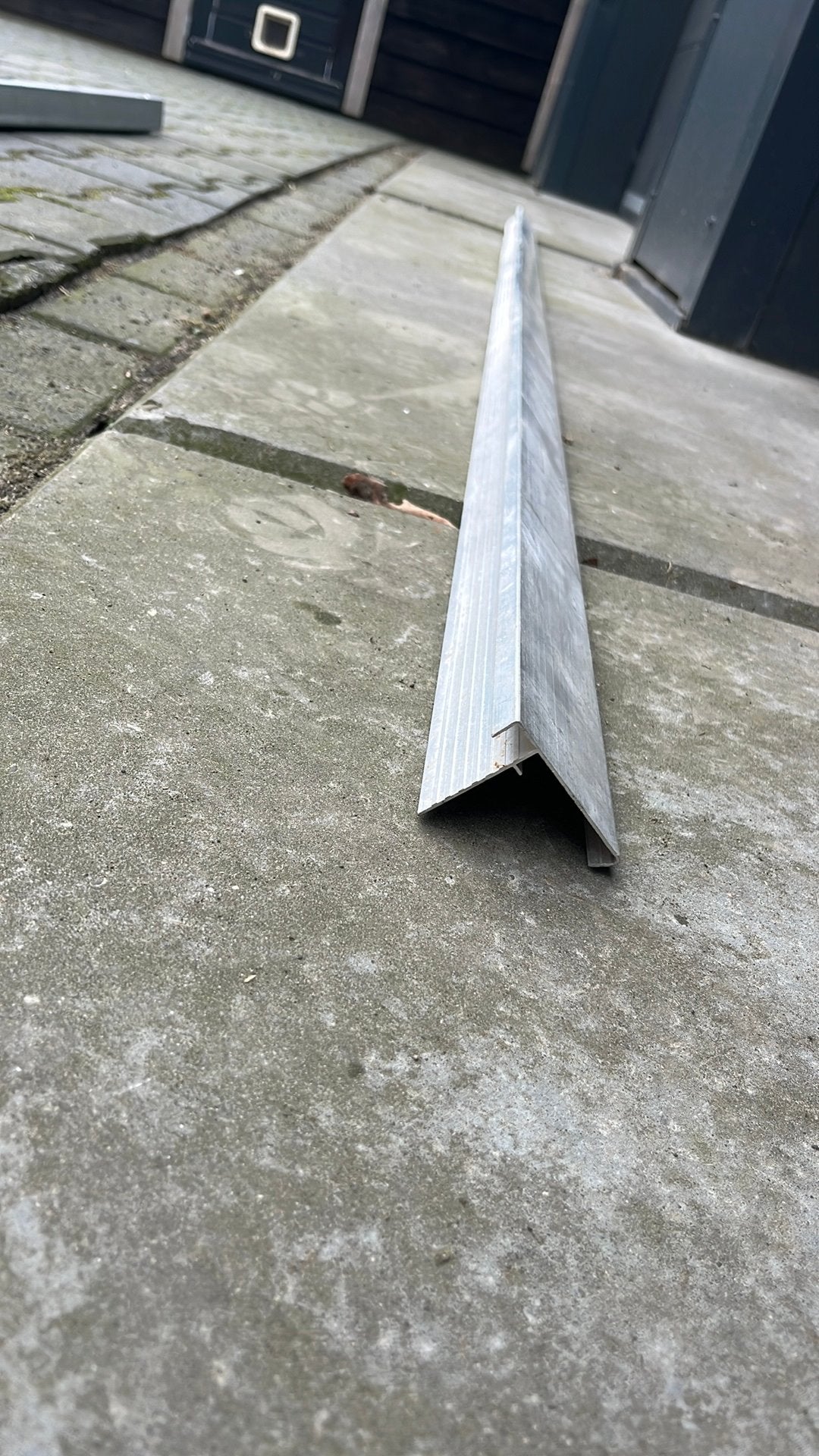 Daktrim aluminium 60 x 45 mm lengte 2500 mm, Doe-het-zelf en Verbouw, Metalen, Ophalen, Nieuw, Aluminium