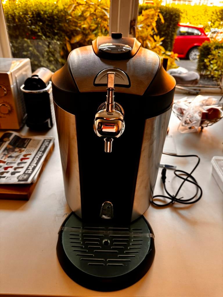 Clatronic BZ 3740 biertap van roestvrij staal - Nieuw, Ophalen of Verzenden, Nieuw, Overige merken