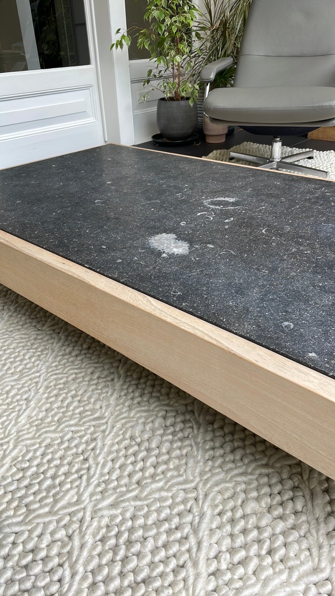 Pilat salontafel, Gebruikt, 100 tot 150 cm, Rechthoekig, 50 tot 100 cm