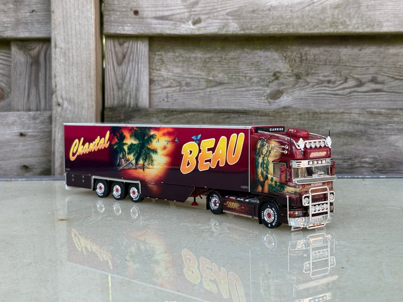 Tekno 86310 Scania 4 Serie 4x2 Truck Reefer Trailer, 33 - 40 uur, Vanaf 10 jaar, Overige vormen