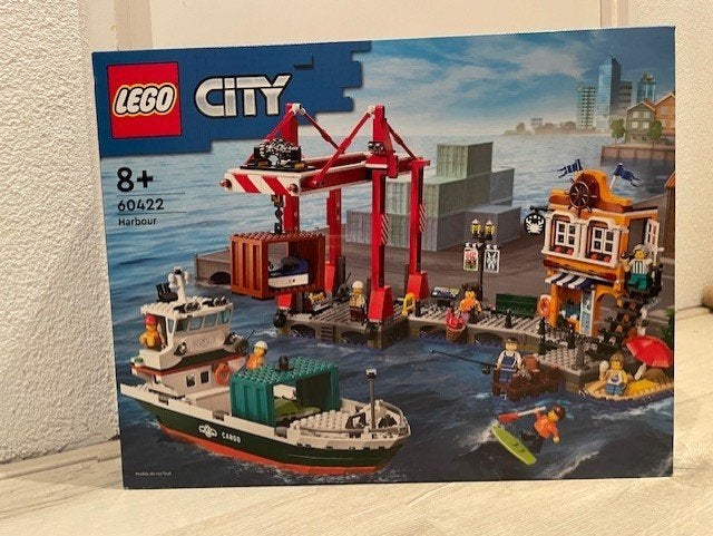 *NIEUW* Lego City Haven met Vrachtschip (60422), City, Lego, Nieuw, Ophalen of Verzenden