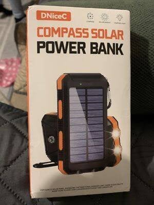 SOLAR POWER BANK - BATERIA EXTERNA (Powerbank)*nieuw*, Solar 1, Nieuw, Ophalen of Verzenden, Solar