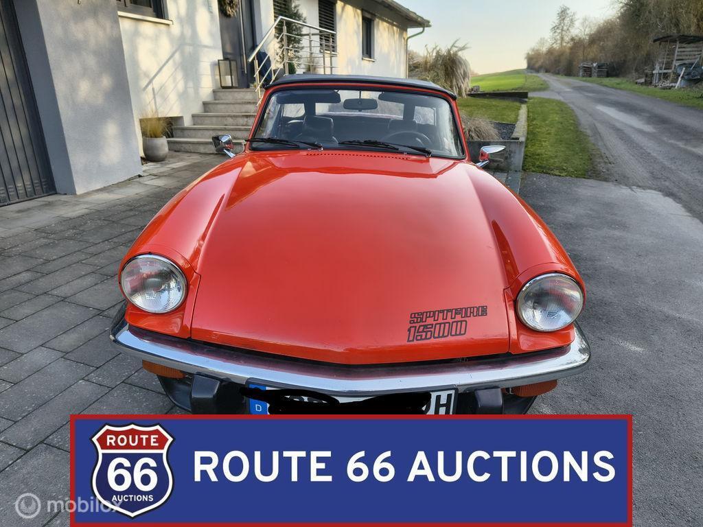 Triumph Spitfire 1500 | 1979 | Route 66 Auctions, Auto's, Overige carrosserieën, Triumph, Zwart, Bedrijf