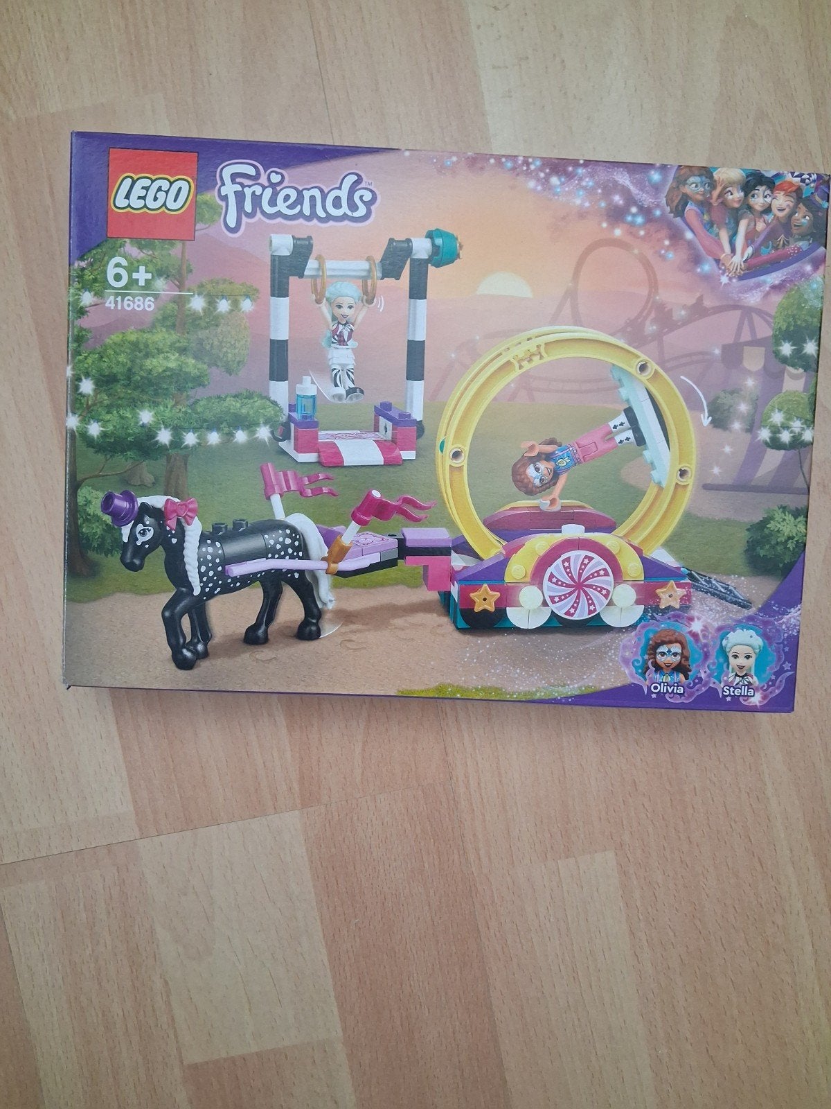 LEGO Friends 41686 Magische Kermis Acrobatiek, Inclusief minifiguren, Lego, Nieuw, Friends