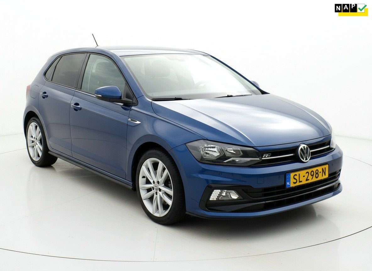 Volkswagen Polo 1.0 TSI Highline R-line-Virtual dash-Carplay, Automatische klimaatregeling, Stof, Gebruikt, 95 pk